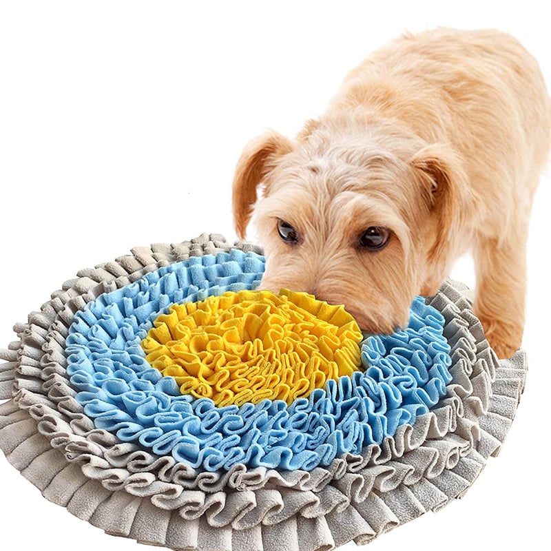 Pet Training Blanket with Smelling Pad Educational Toy