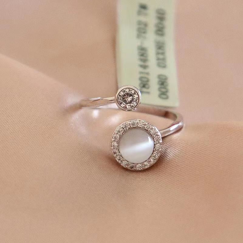 Copper Micro Inlay Sunflower Spinning Ring for Stress Relief