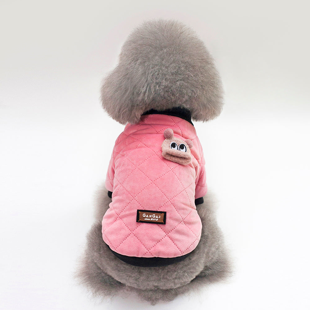Plaid Jacket for Small Dogs - Autumn and Winter Wear