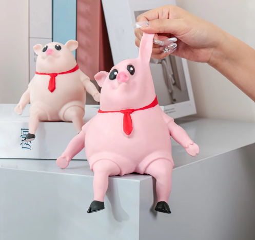 Squeeze Piggy Toy