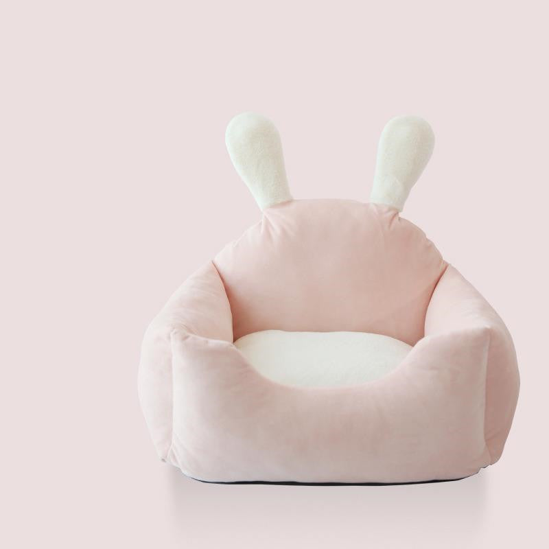Universal Dog Bed with Washable Cushion for Pets