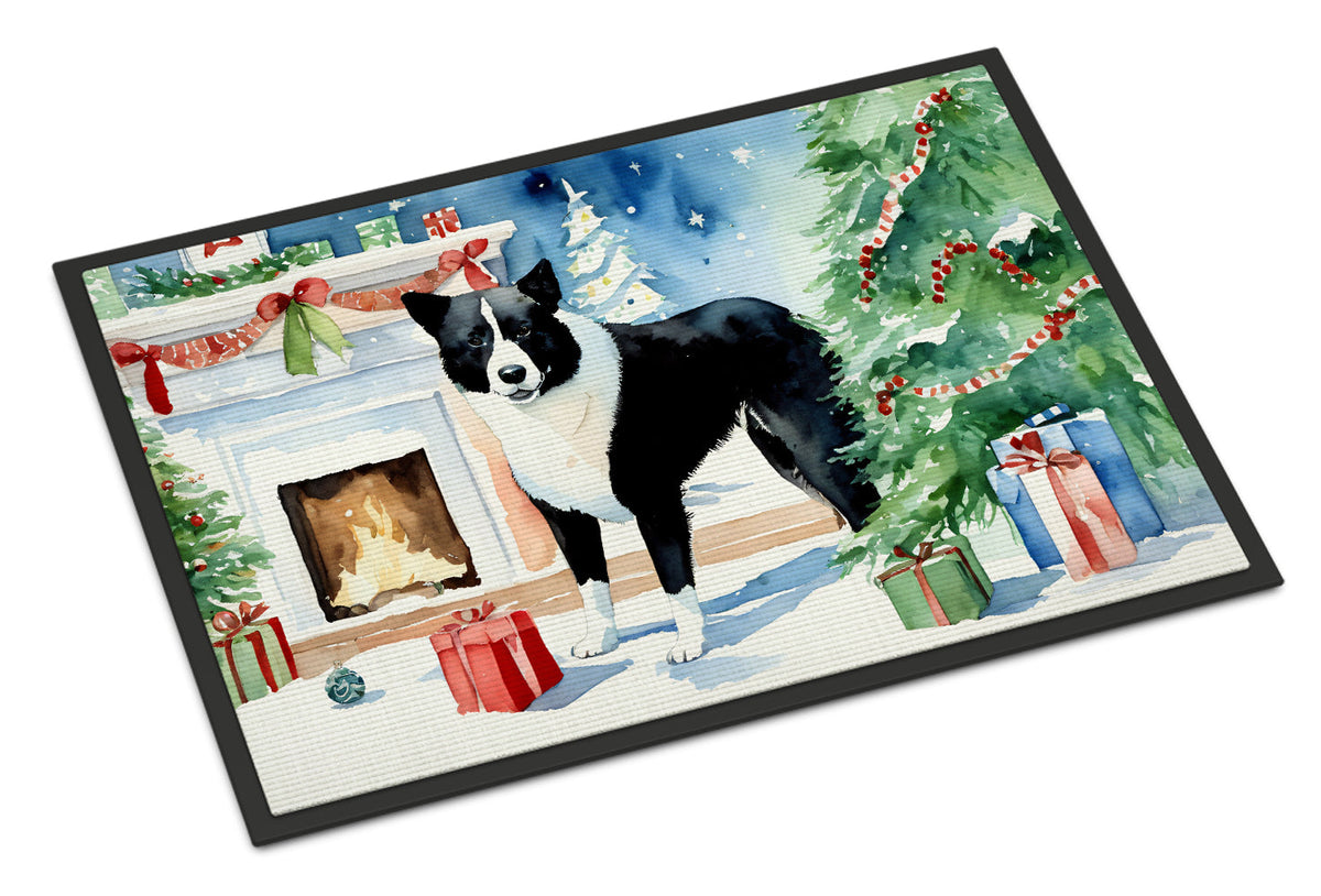 Karelian Bear Dog Cozy Christmas Doormat
