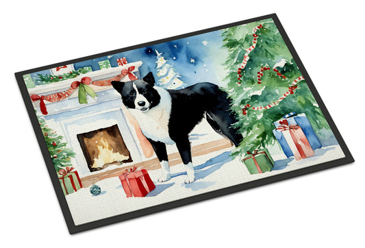 Karelian Bear Dog Cozy Christmas Doormat